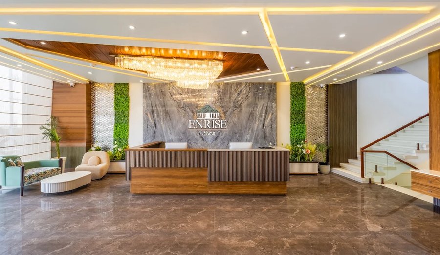 Reception desk at Enrise by Sayaji, Vidisha