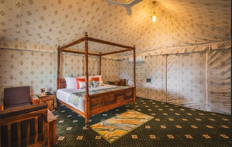 Tent bedroom at The Forest Chapter by Sayaji, Madhai